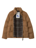 Burberry funnel-neck puffer jacket