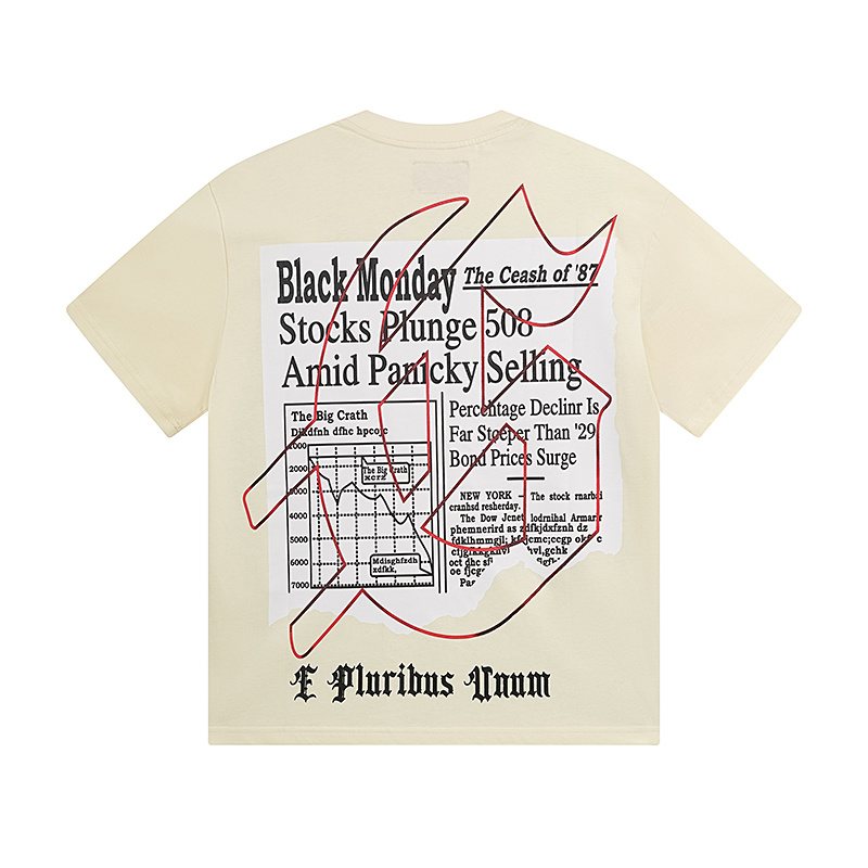 Godspeed Stock Chart Graphic Short-Sleeve T-Shirt