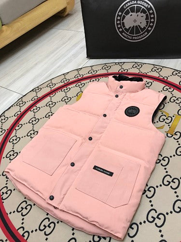 Canada Goose Pink Freestyle Crew Down Vest